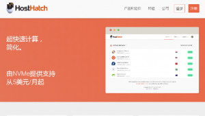 HostHatch 8周年大促销 250G硬盘年付15美金-AFFMAO