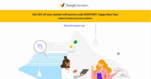 Google域名–注册新域名可获得20%的优惠-AFFMAO