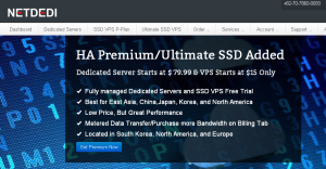 Netdedi : 15$/月/韩国/原生/500G流量@1Gbps/SK机房-AFFMAO