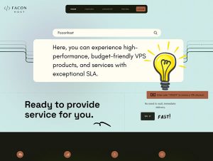 Faconhost：£27.9/年/1核@AMD Ryzen 9 7900X/512MB内存/10GB NVMe空间/500GB流量/100Mbps端口/KVM/香港/国内直连-AFFMAO