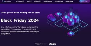 【黑五】 rarecloud:全年VPS最低价-€8.3/年,1G内存/1核/25GNVMe/3T流量,美国/德国/荷兰/罗马尼亚-AFFMAO